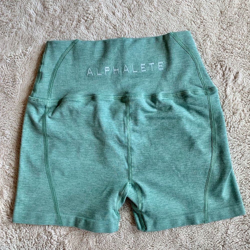 Alphalete OG Revival Shorts RARE Jade